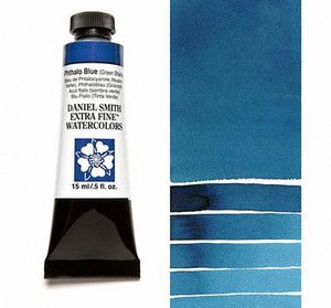 Farba akwarelowa Daniel Smith 077 PHTHALO BLUE (GS) extra fine watercolor seria 1 15 ml
